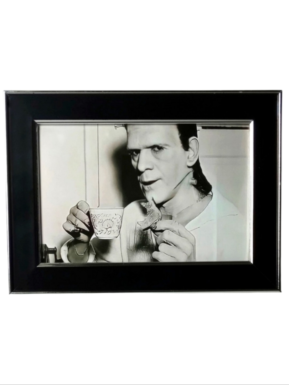 Frankenstein Tea Vintage Horror Cult classic antique  Gothic Mary Shelley Att